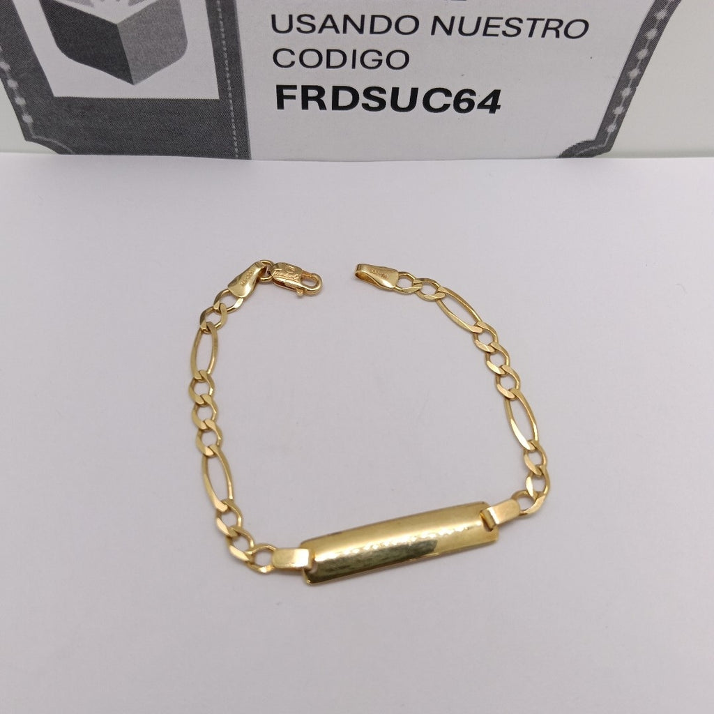 ESCLAVAS NIÑO ORO 14K 3 (NUEVO)