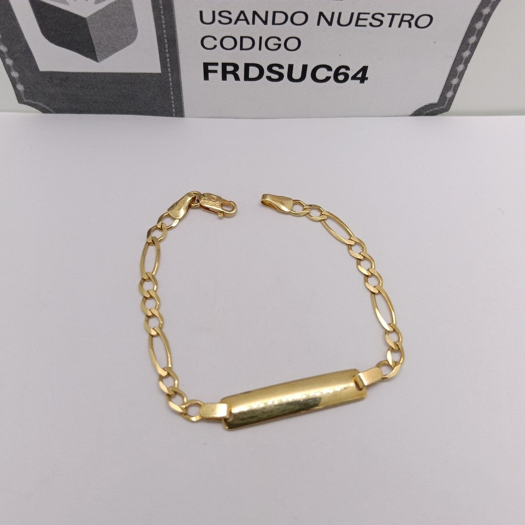 ESCLAVAS NIÑO ORO 14K 3 (NUEVO)