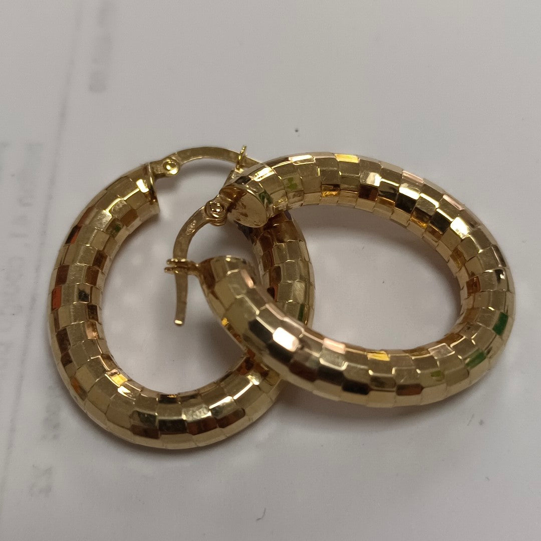 ARRACADAS PAR ORO 14 K 3,70 GRMS (SEMINUEVO)