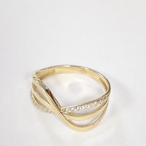 ANILLOS DAMA ORO 14K 2 (NUEVO)