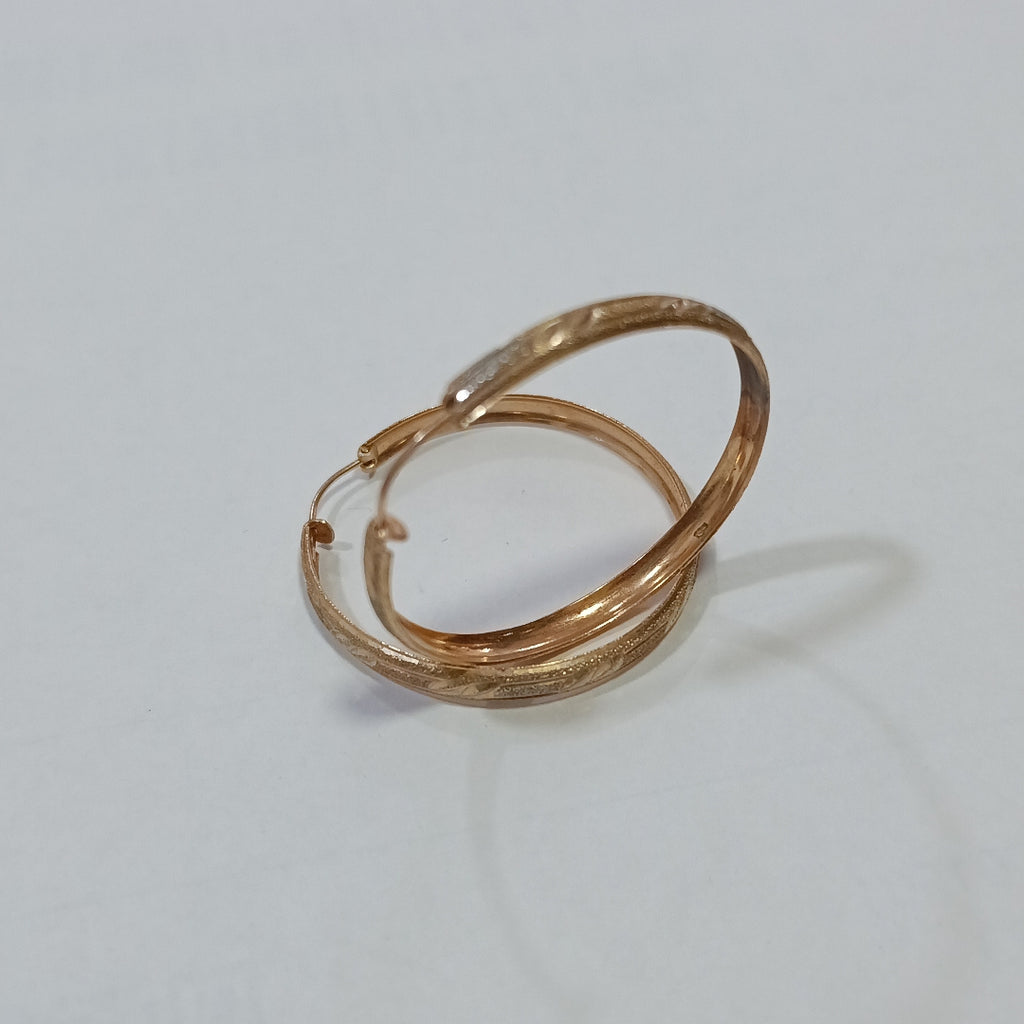 ARRACADAS PAR ORO 10 K 6.7 GRMS (SEMINUEVO)
