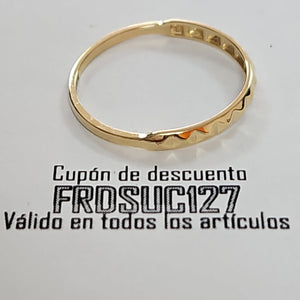 ANILLOS DAMA ORO 14K 1 (NUEVO)