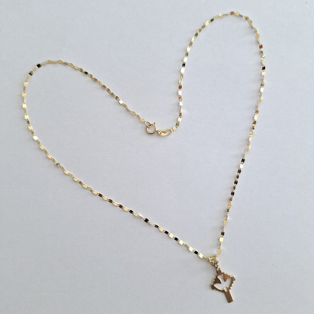 CADENA, DIJE ORO 10 K 1.2 GRMS (SEMINUEVO)