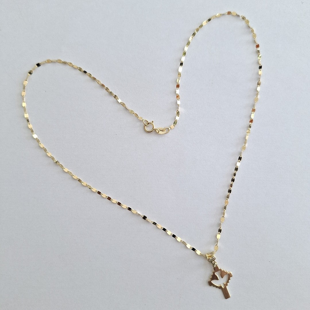 CADENA, DIJE ORO 10 K 1.2 GRMS (SEMINUEVO)