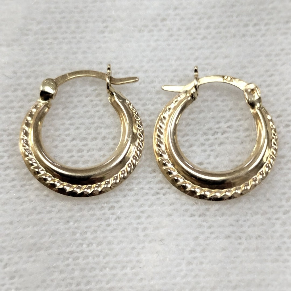 ARRACADAS ORO 14K 0.6 (NUEVO)