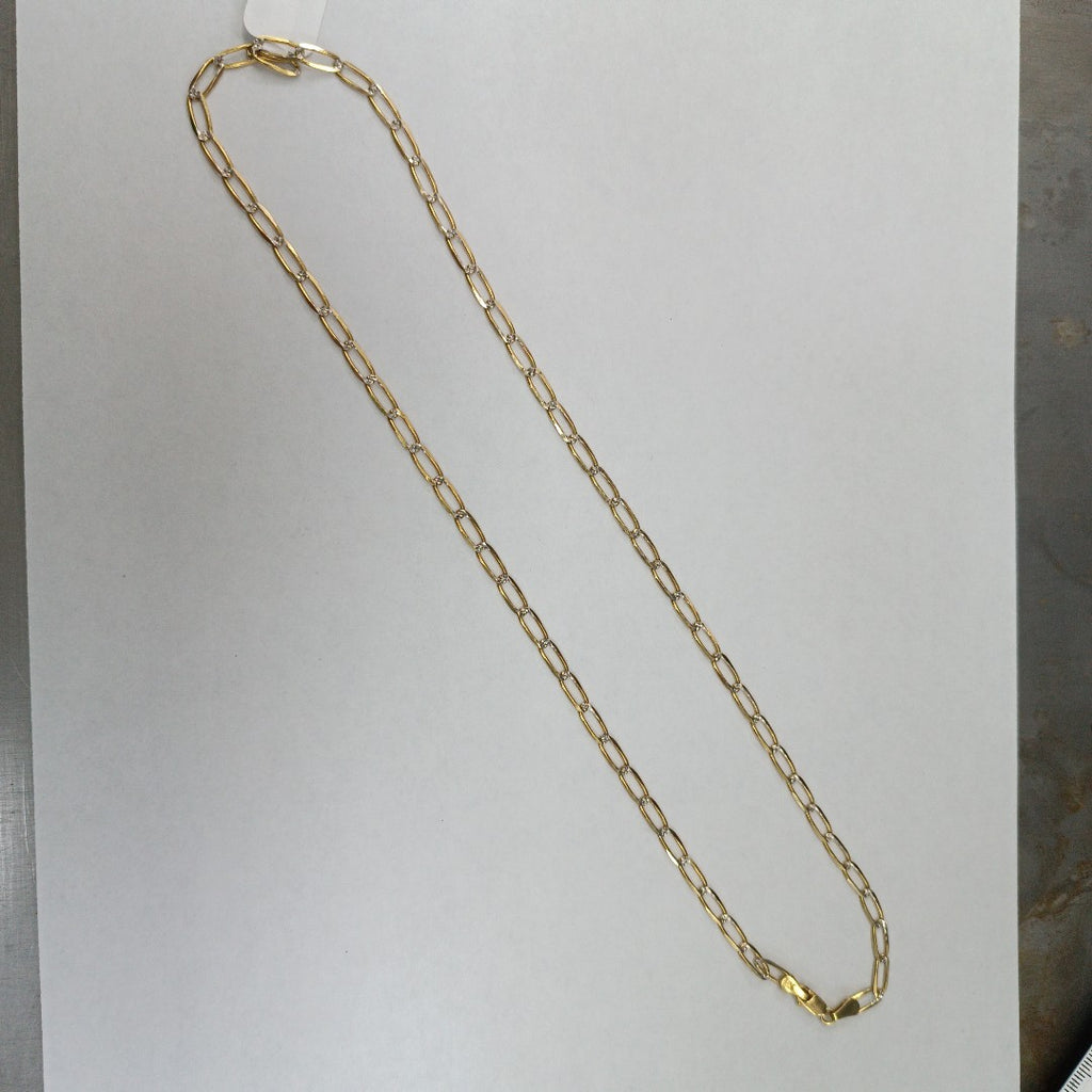 CADENA TEJIDO ESLABONES 11.1G 55 CM (NUEVO)