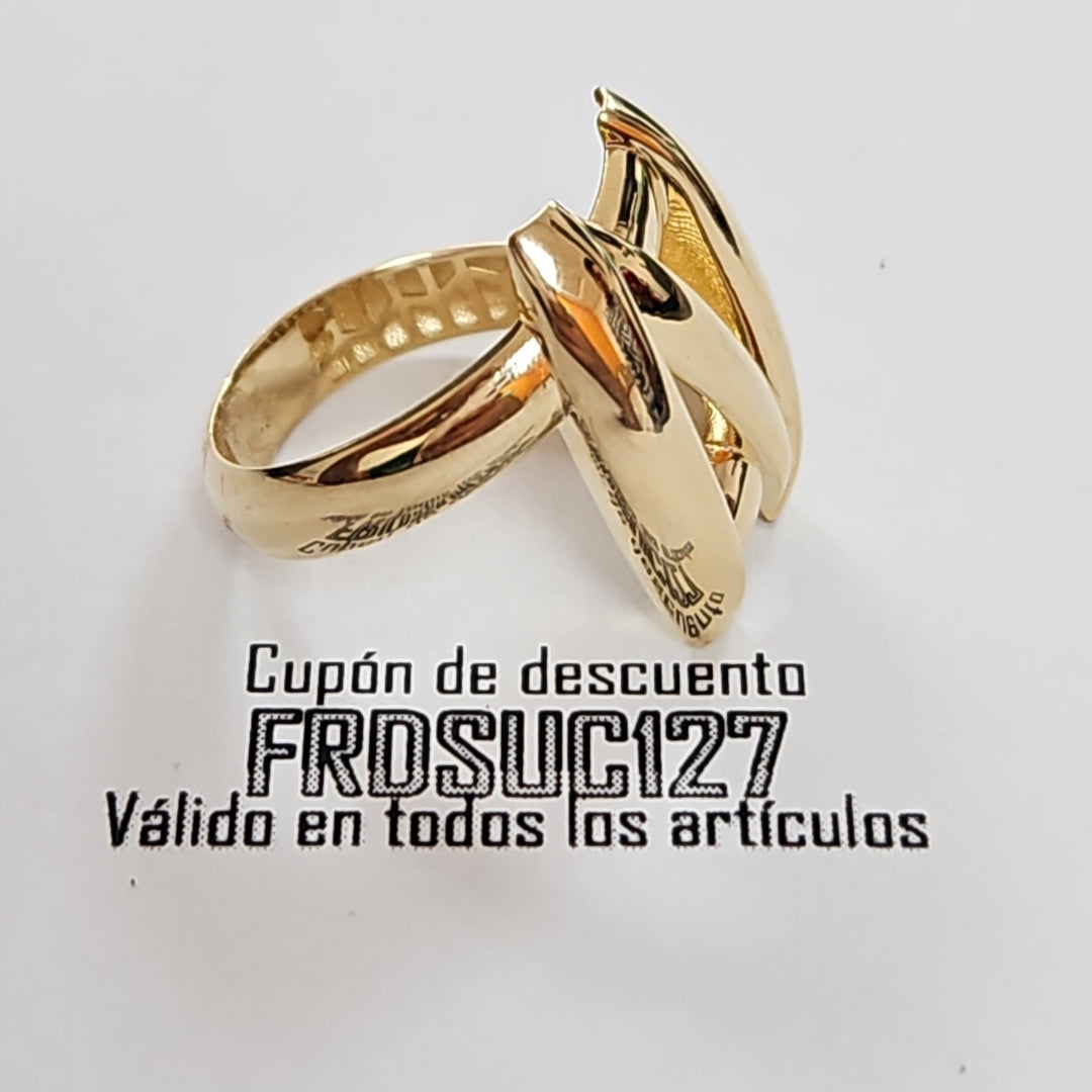 ANILLOS DAMA ORO 14K 2 (NUEVO)