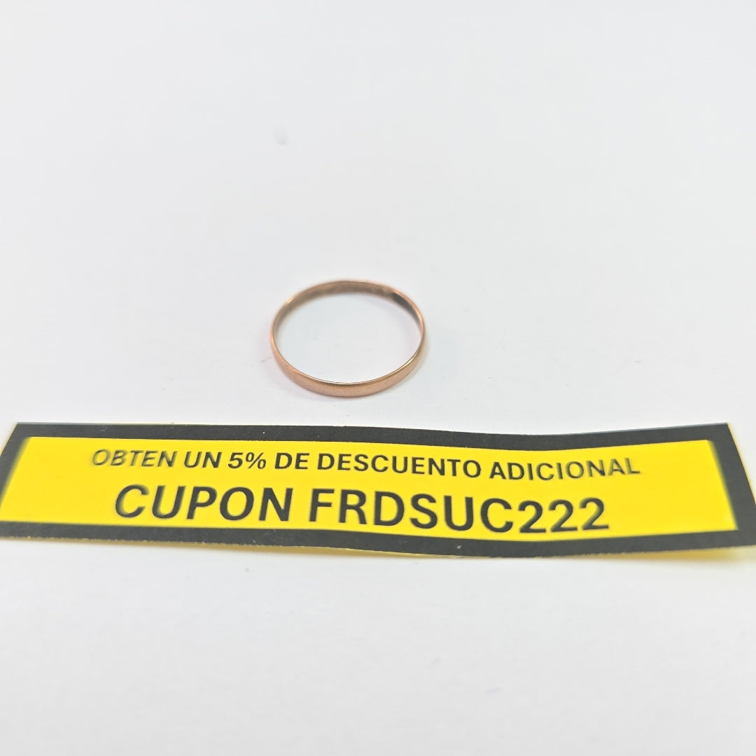 ANILLO ORO 8 K 0.7 GRMS (SEMINUEVO)