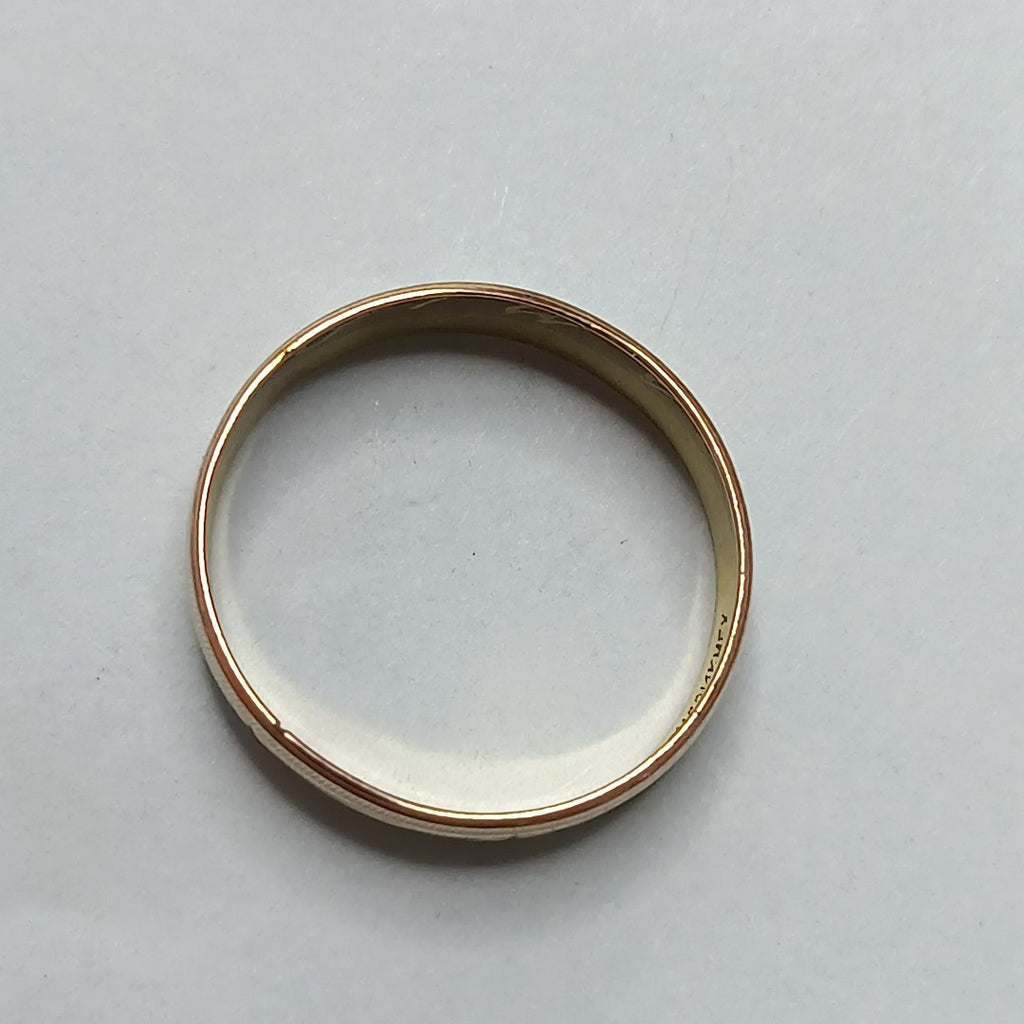 ARGOLLA ORO,ORO COMBINADO 14 K 1,90 GRMS (SEMINUEVO)