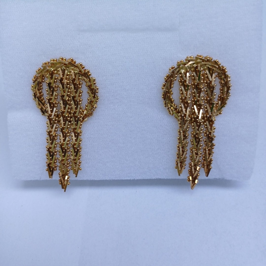 ARETES PAR ORO 18 K 18,80 GRMS (SEMINUEVO)