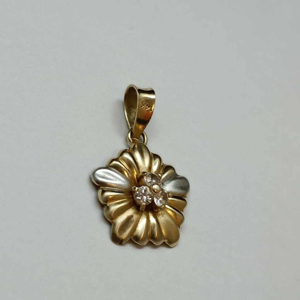 DIJE ORO COMBINADO 14 K 1,20 GRMS (SEMINUEVO)