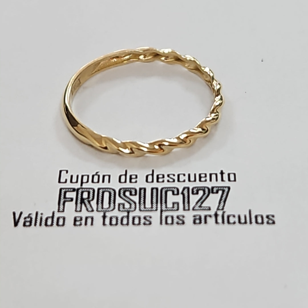 ANILLOS DAMA ORO 14K 0.9 (NUEVO)
