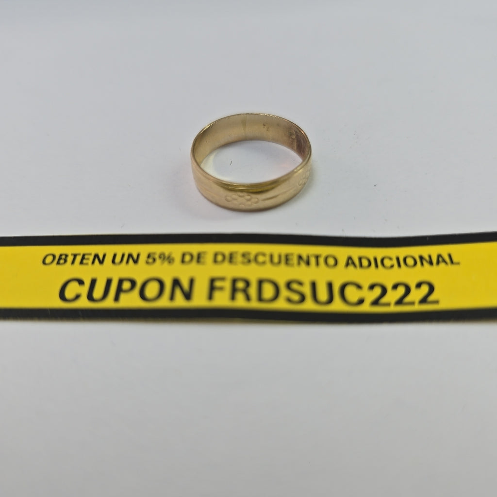 ARGOLLA ORO 10 K 1.3 GRMS (SEMINUEVO)