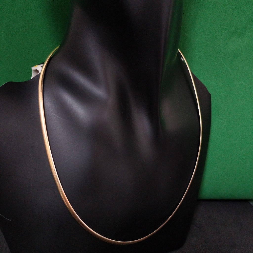 GARGANTILLA ORO, ORO COMBINADO 14 K 10 GRMS (SEMINUEVO)