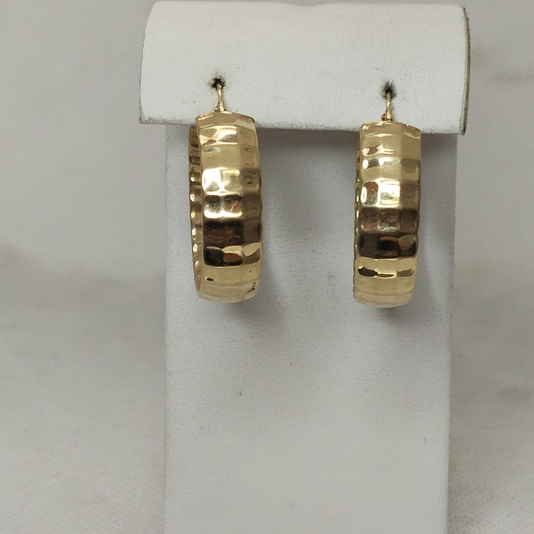 ARRACADAS PAR ORO 10 K 6.1 GRMS (SEMINUEVO)