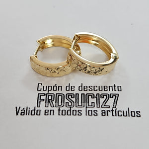 HUGGIES ORO 14K 1.1 (NUEVO)