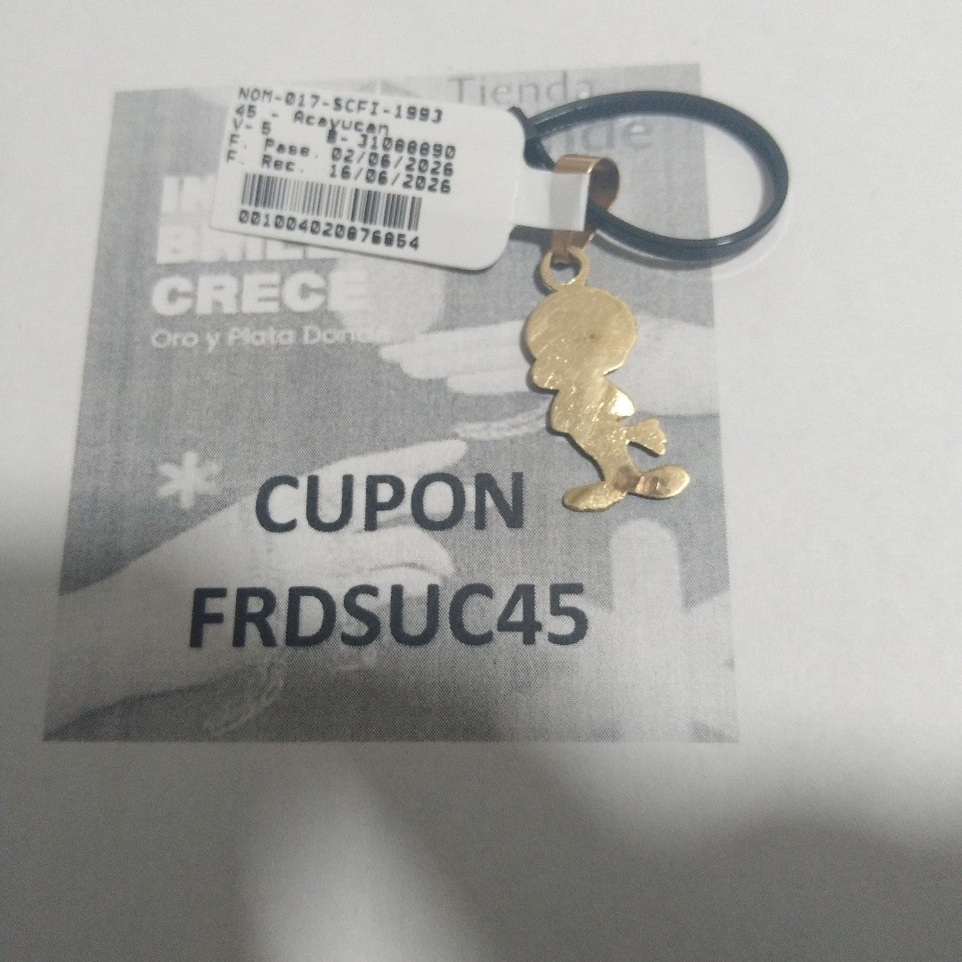 DIJE ORO 14 K 1,60 GRMS (SEMINUEVO)