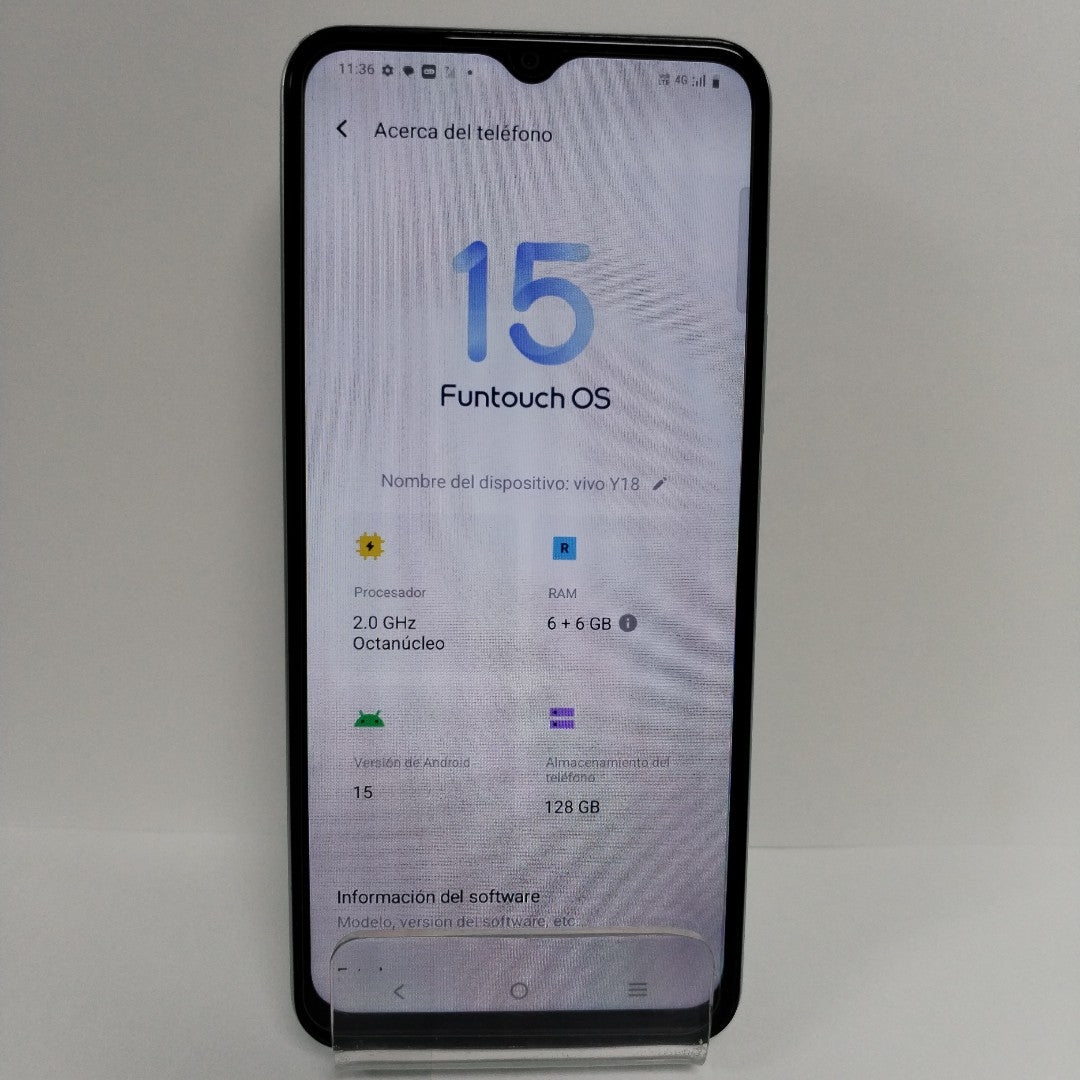CELULAR VIVO Y18 V2333 128 GB 6 GB (SEMINUEVO)
