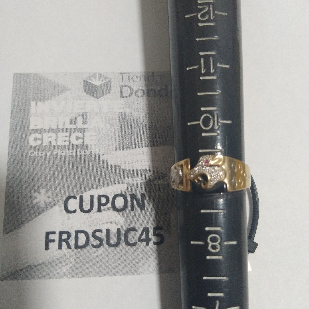 ANILLO ORO 10 K 4.1 GRMS (SEMINUEVO)