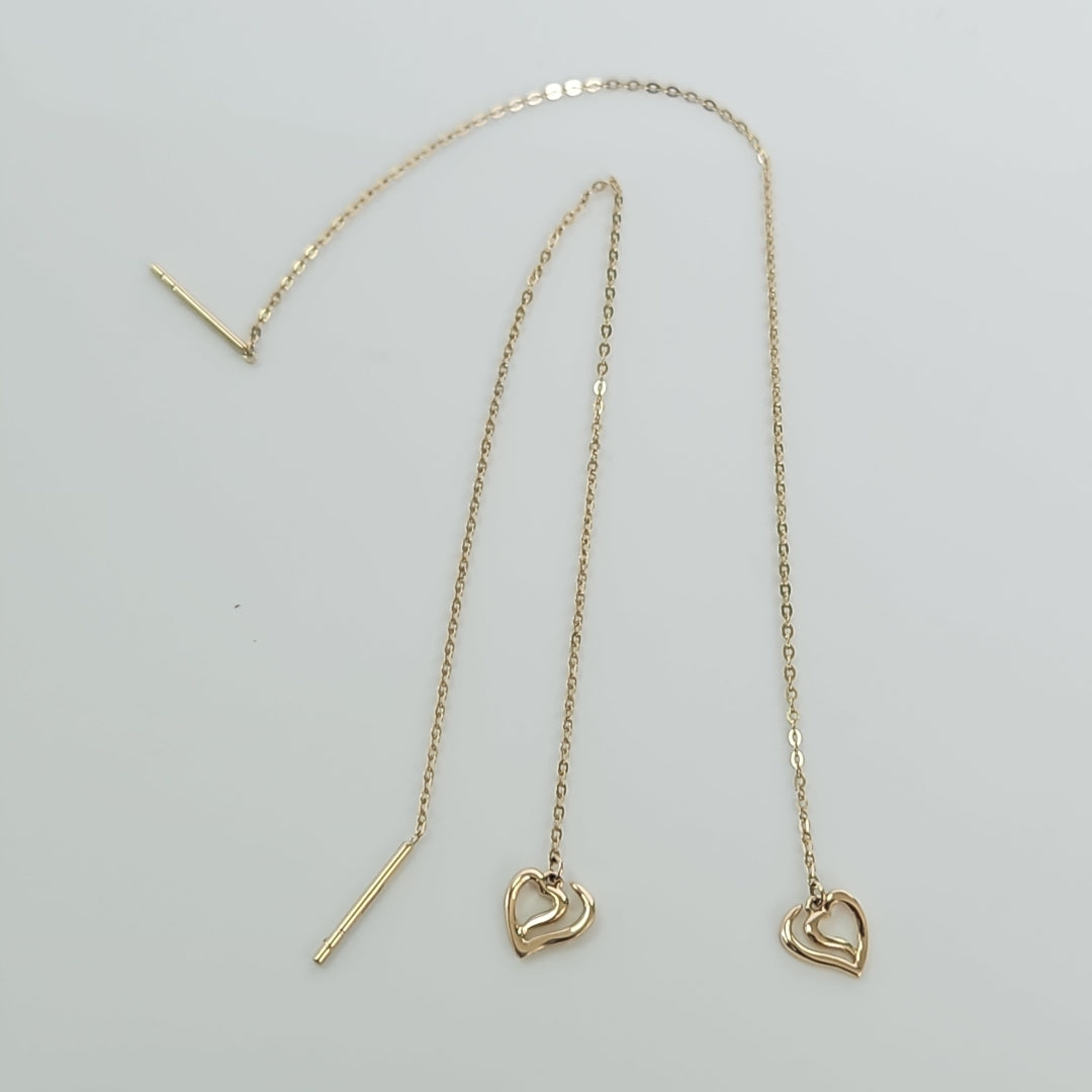 BROQUELES ORO 14K 1.1 (NUEVO)