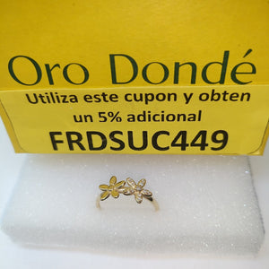 ANILLOS DAMA ORO 14K 1.6 (NUEVO)