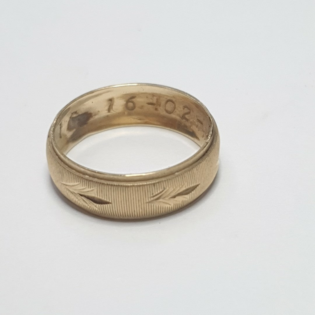 ARGOLLA ORO 10 K 1.7 GRMS (SEMINUEVO)