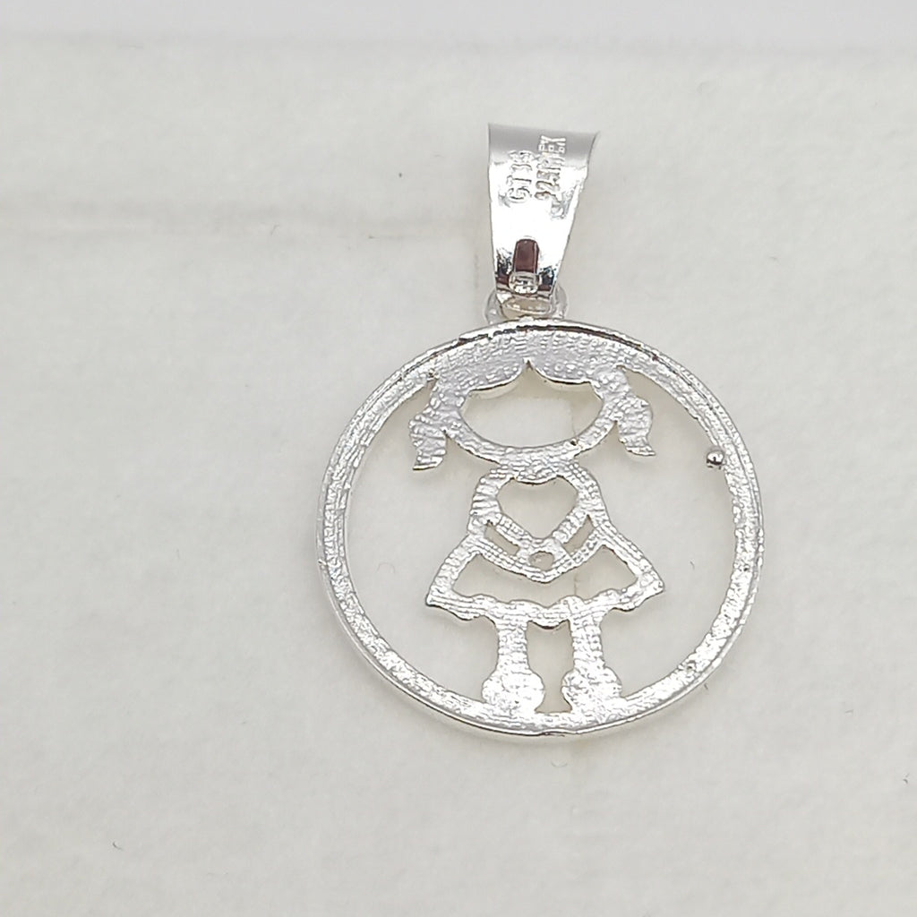 DIJE NIÑA PLATA .925 1.8 GR (NUEVO)
