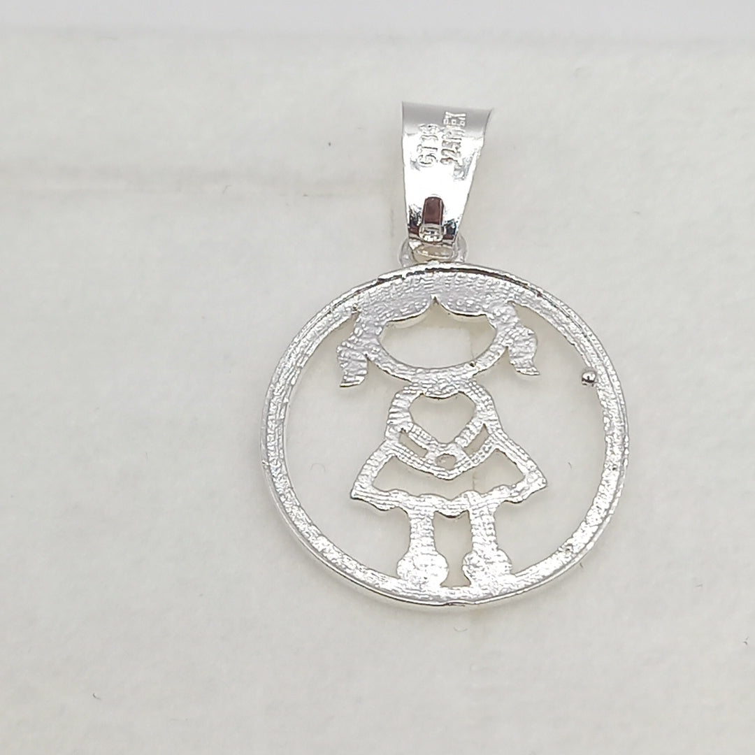 DIJE NIÑA PLATA .925 1.8 GR (NUEVO)