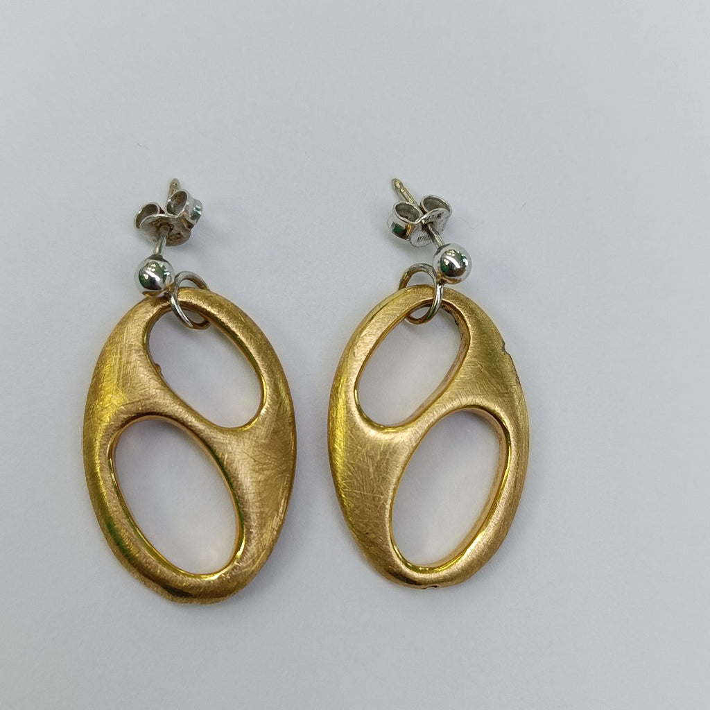 BROQUELES PAR ORO COMBINADO 14 K 4,50 GRMS (SEMINUEVO)