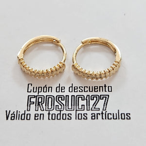 HUGGIES ORO 14K 1.2 (NUEVO)