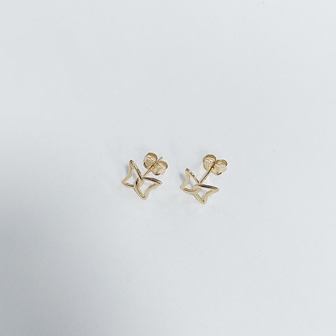 BROQUELES ORO 14K 1.2 (NUEVO)