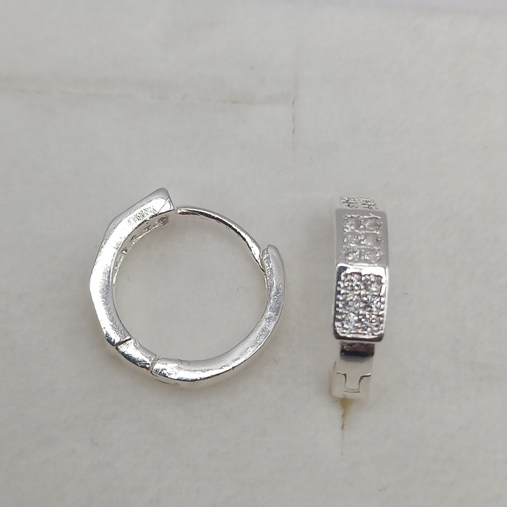 ARRACADAS C/CIRCONIAS PLATA .925 2.5 GR (NUEVO)