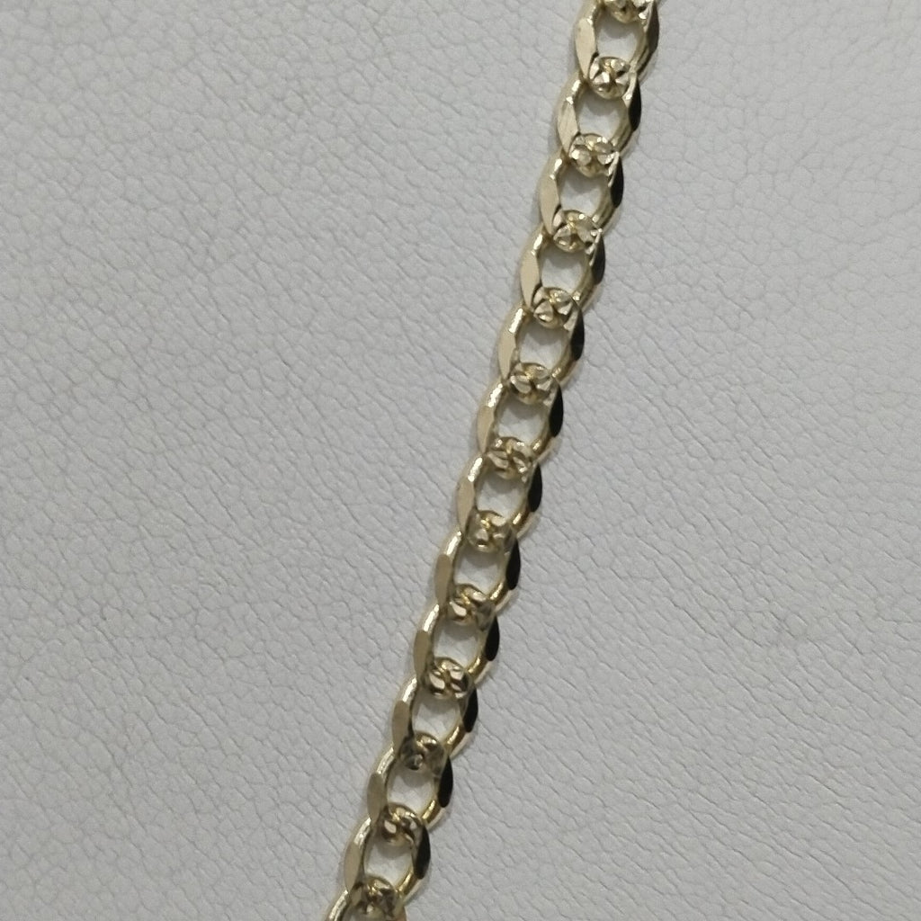 CADENAS BARBADA ORO 14K 55 CM 13 GR (NUEVO)