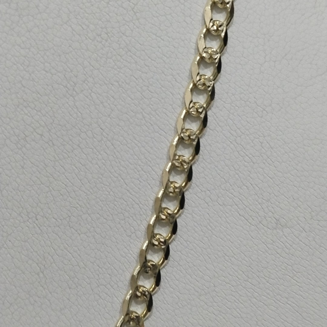 CADENAS BARBADA ORO 14K 55 CM 13 GR (NUEVO)