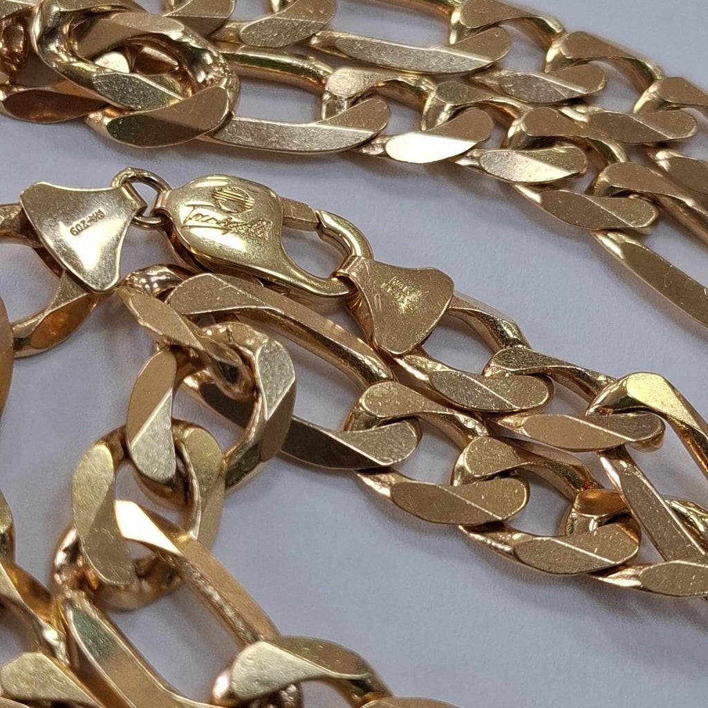 CADENAS CARTIER 3 1 AMARILLA ORO 14K 118.7 (NUEVO)