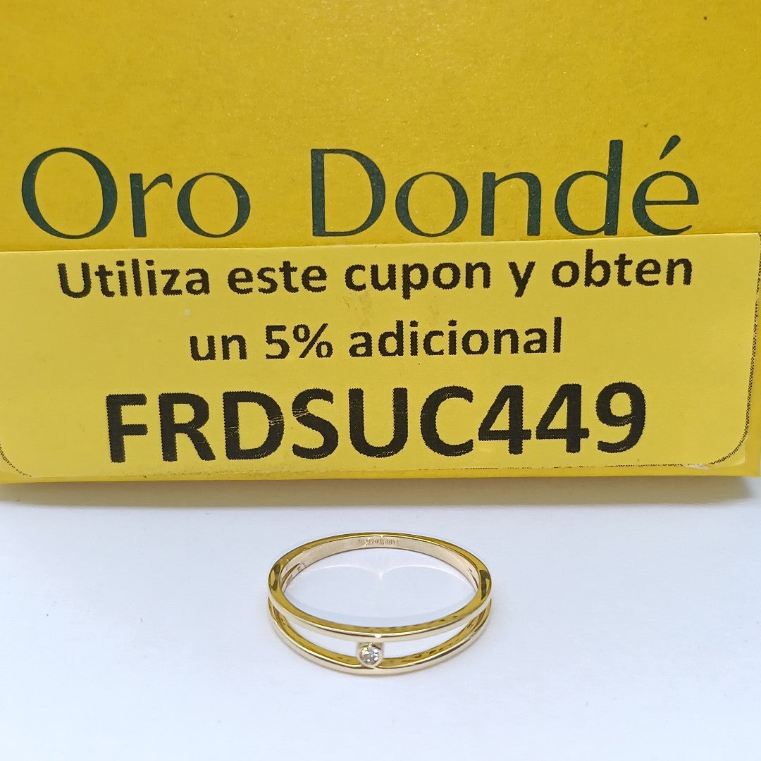 ANILLOS DAMA ORO 14K 1.8 (NUEVO)