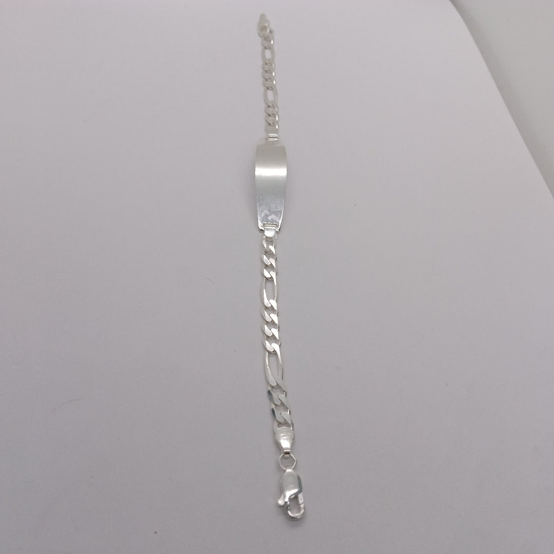 PULSERA ESCLAVA 3X1 PLATA .925 21 CM 10.52 GR (NUEVO)