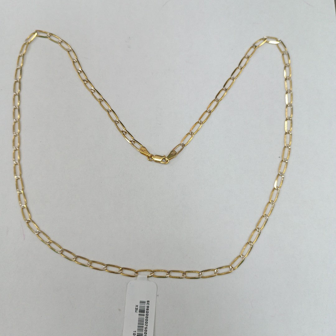 CADENA TEJIDO ESLABONES 11.9G 60 CM (NUEVO)
