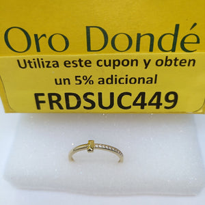 ANILLOS DAMA ORO 14K 1.5 (NUEVO)