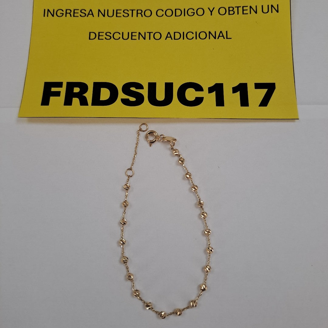 PULSERAS DAMA ORO 14K 1.2 (NUEVO)
