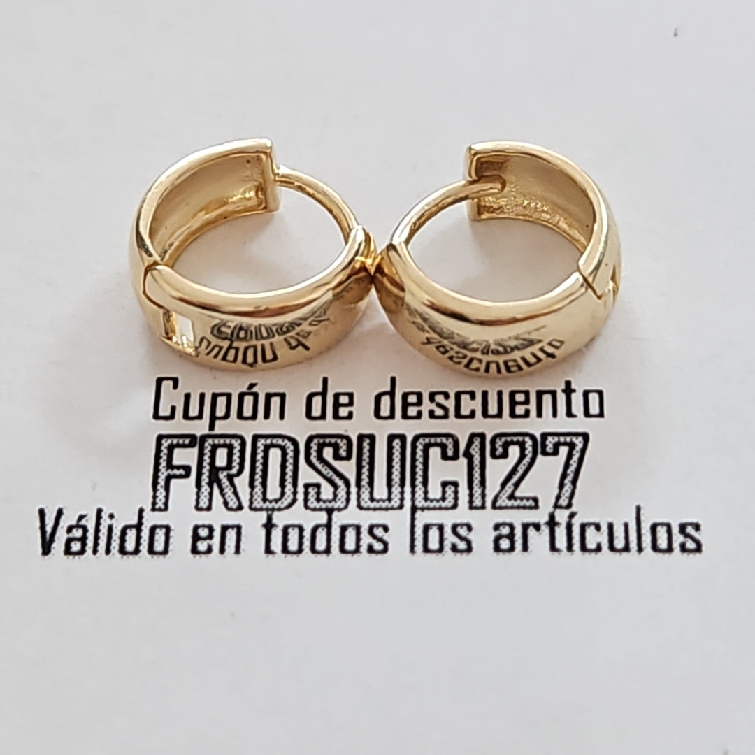 HUGGIES ORO 14K 1.6 (NUEVO)