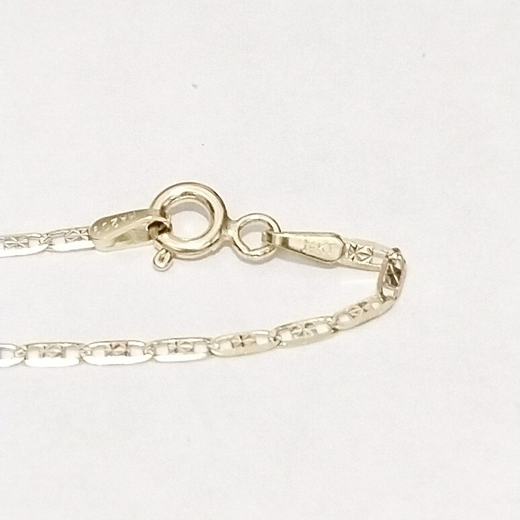 CADENAS VALENTINA/ESPEJO ORO 14K 2.5 (NUEVO)