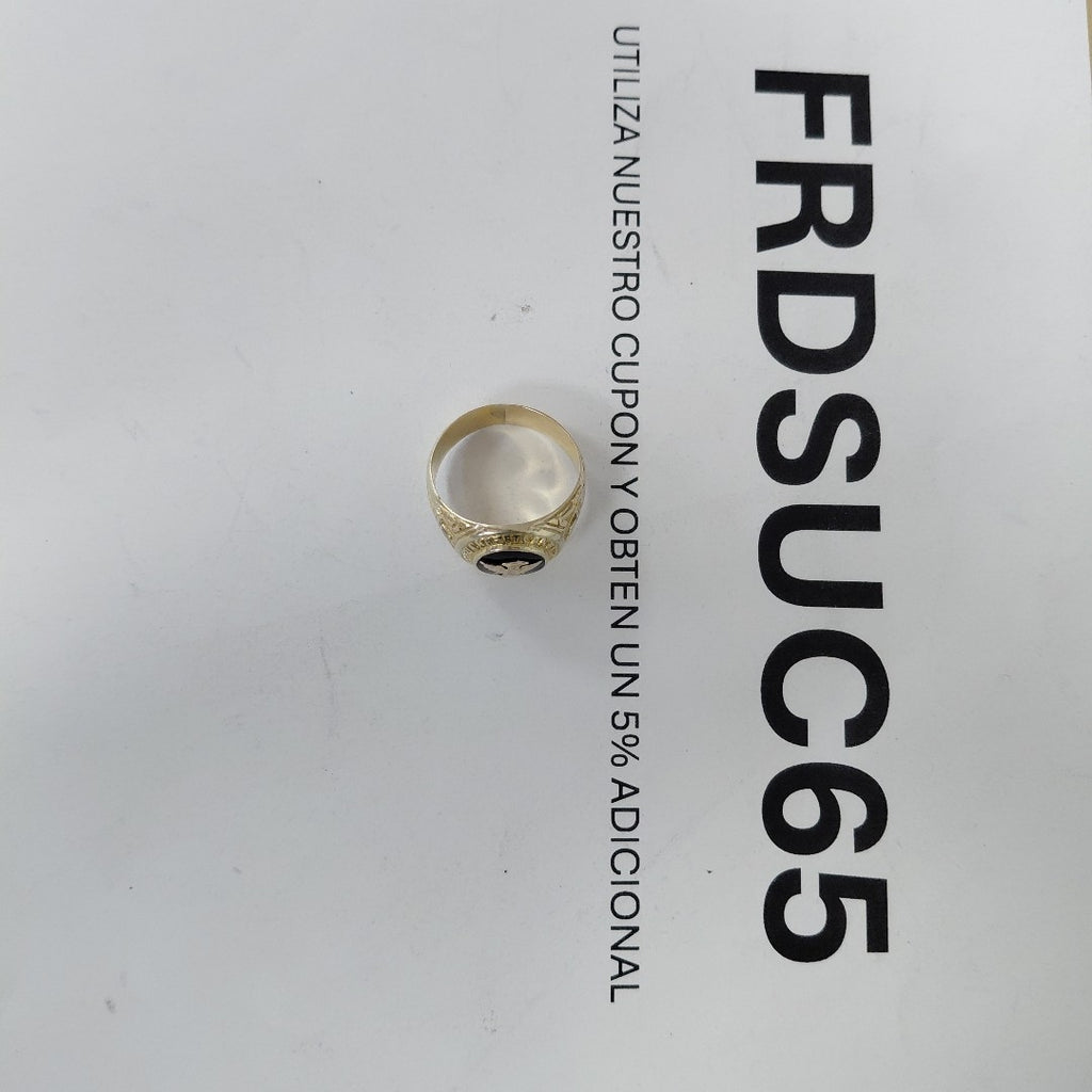 ANILLO DE GRADUACIÓN ORO 8 K 9,90 GRMS (SEMINUEVO)