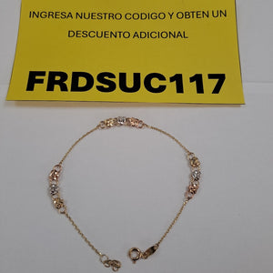 PULSERAS DAMA ORO 14K 1.6 (NUEVO)