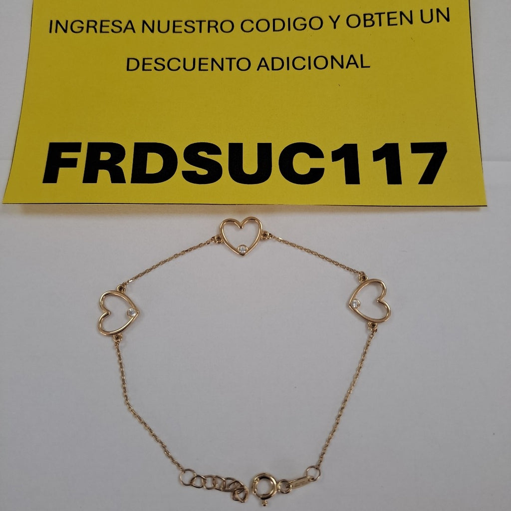 PULSERAS DAMA ORO 14K 1.6 (NUEVO)