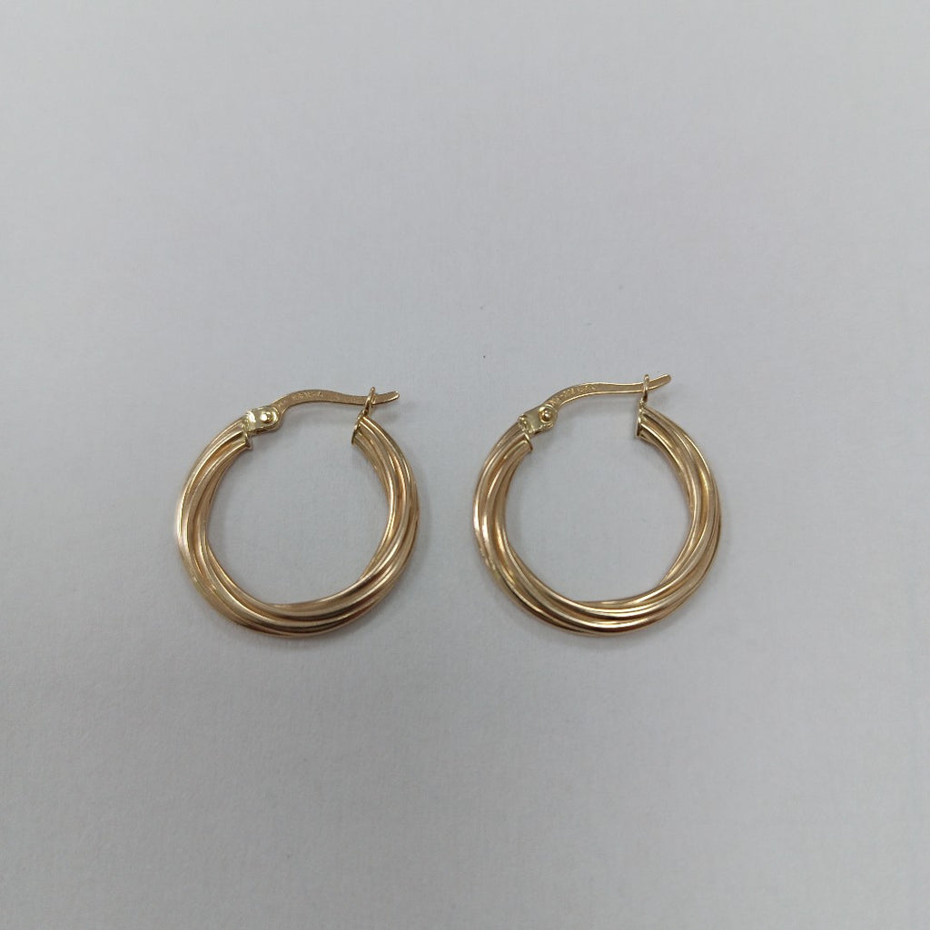 ARRACADAS ORO 14K 1.5 (NUEVO)