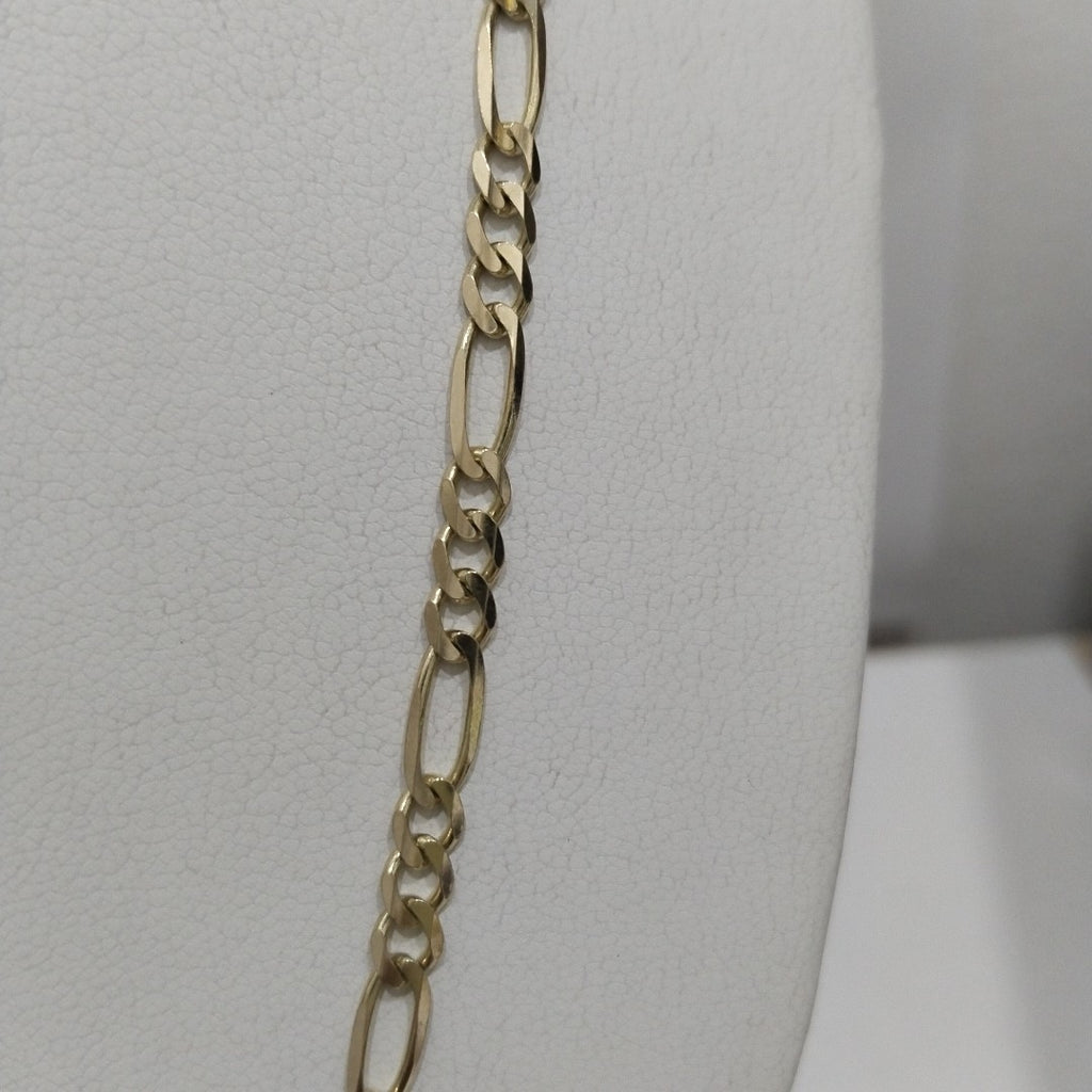 CADENA TEJIDO 3X1 12.8G 60 CM 14K (NUEVO)