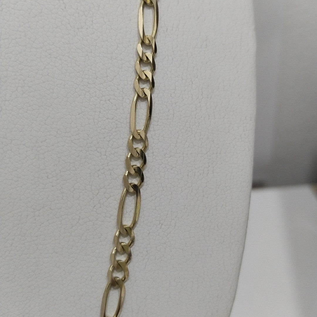 CADENA TEJIDO 3X1 12.8G 60 CM 14K (NUEVO)
