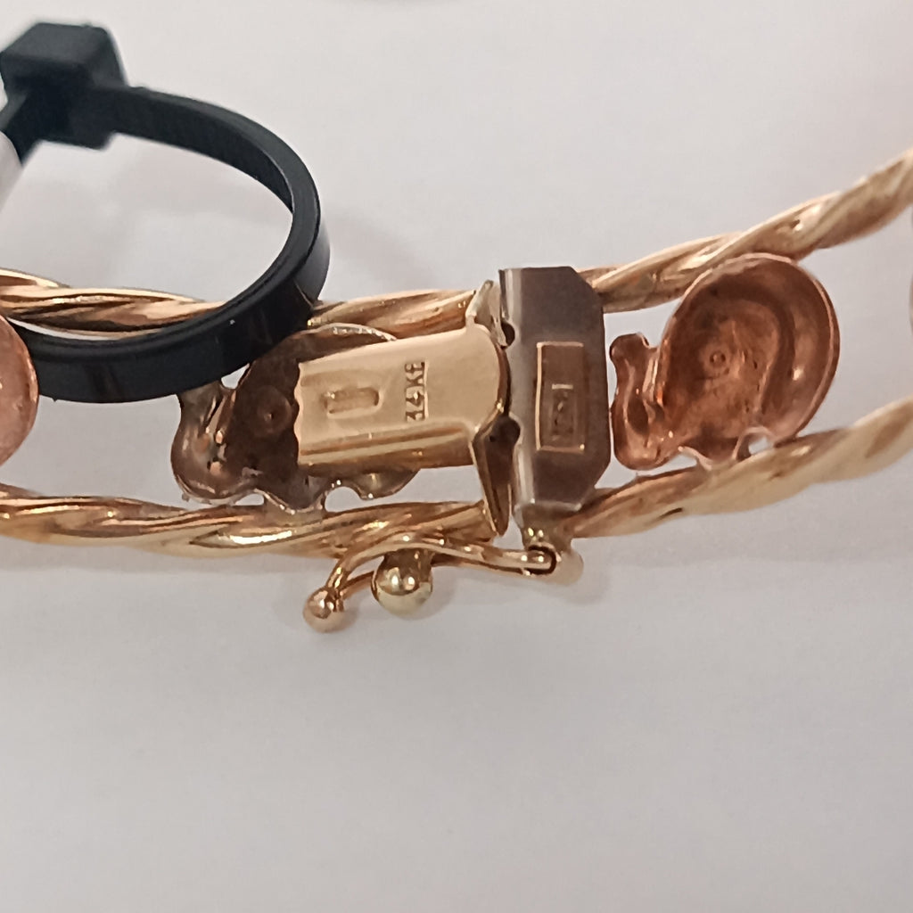 BRAZALETE ORO 14 K 10.6 GRMS (SEMINUEVO)