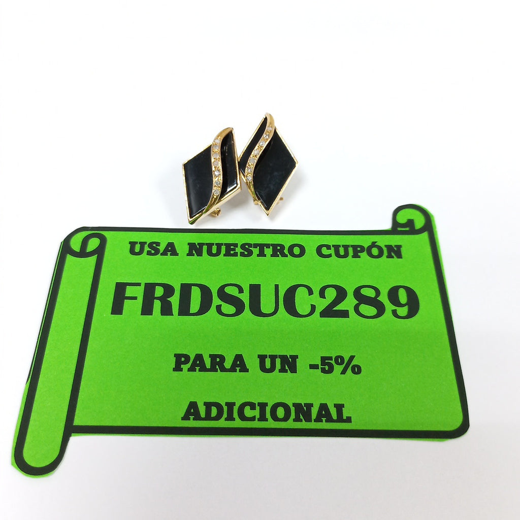 BROQUELES PAR ORO 14 K 5,50 GRMS (SEMINUEVO)